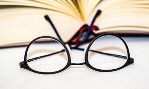 A pair of glasses for word of the week