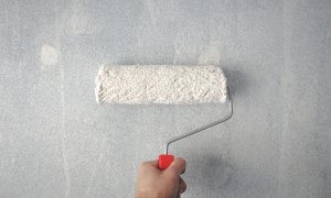 Painting with roller